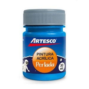 PINTURA ARTESCO ACRILICA PERLADA 30ML AZUL