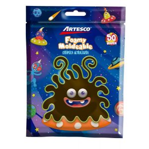 CERAMICA ARTESCO ULTRA LIGERA CAFE 50GR / FOAMY MOLD
