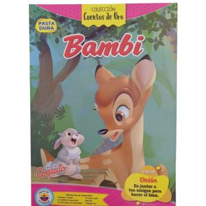 CUENTOS DE ORO PASTA DURA BAMBI