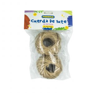 SET CUERDA DE YUTE PASSOLA 30MT X 2UND
