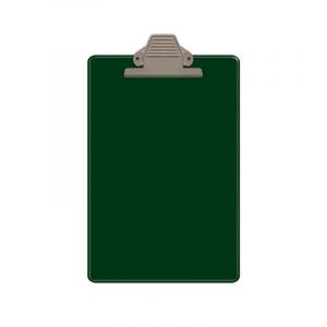 TABLERO ARTESCO PLASTICO A4 VERDE