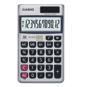 CALC. CASIO BOLSILLO SX-320P 12 DIGITOS