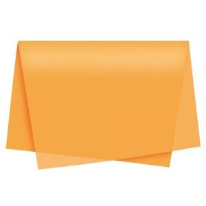 PAPEL SEDA PASSOLA 50X70CM NARANJA X25