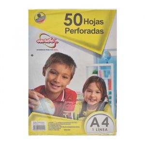 HOJA ESCRIBE A4 1L  X 50