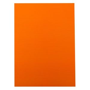 CARTUL. CORRUGADA NEON 50X70CM NARANJA 048-0012