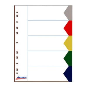 SEPARADOR ARTESCO INDEX 5DIV T/A-4