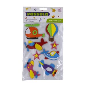 FOAMY PASSOLA FIGURA ADH 3D TRANSPORTE AEREOS