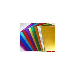 FOAMY A4 METALIZADO X 10 V/COLORES 048-0062