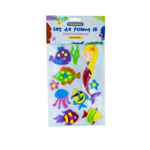FOAMY PASSOLA FIGURA ADH 3D SIRENA