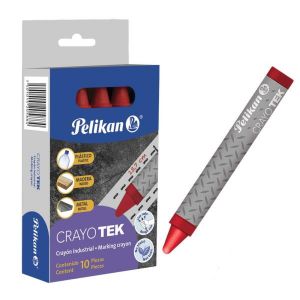 CRAYON PELIKAN INDUSTRIAL ROJO CRAYOTEK