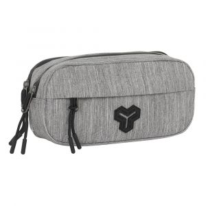 CARTUCHERA TRIPLE VASARI GRIS VPT177213-GR