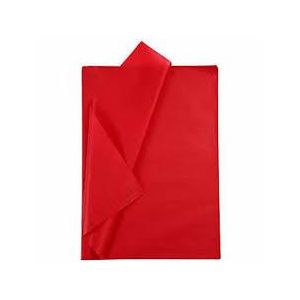 PAPEL SEDA PASSOLA 50X70CM ROJO X25