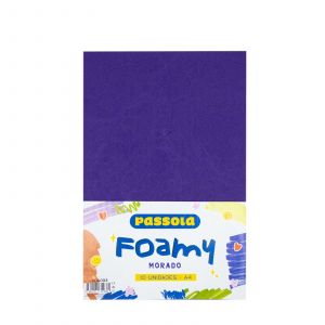 FOAMY PASSOLA A4 MORADO X10