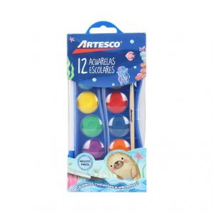 ACUARELA ARTESCO 12 COL