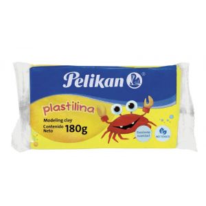 PLASTILINA PELIKAN 180GR AMARILLO NEON