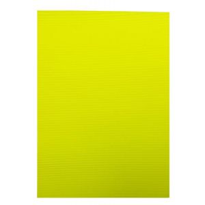 CARTUL. CORRUGADA NEON 50X70CM AMARILLO