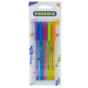 BOLIGRAFO PASSOLA INKREIBLE  P/M X5 COLORES