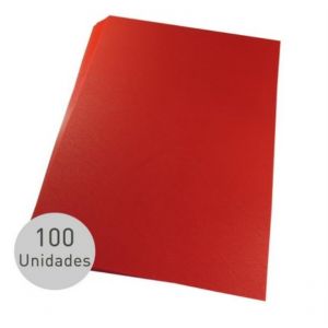PASTA P/ANILLADO BASE A4 ROJO