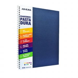 CUAD. ESP. IDEAL 100H CD AZUL P/DURA