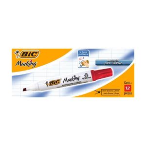 MARC BIC MARKING/VELLEDA T/L ROJO X 12 932681