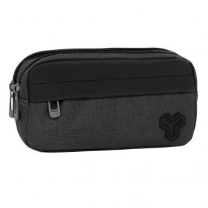 CARTUCHERA VASARI TRIPLE GRIS VPT176947-GR