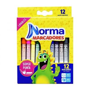 MARC NORMA LAVABLE X 12 COLORES [544608/560911]