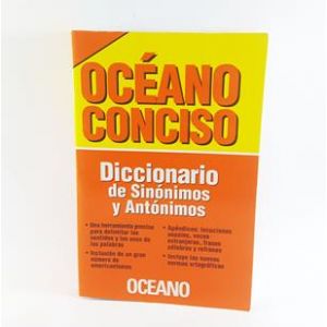 DICCIONARIO OCEANO SINONIMO/ANTONIMO