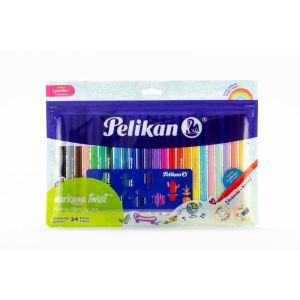 MARC. PELIKAN MARKANA TWIST X 24 COL (6 COL PASTEL)