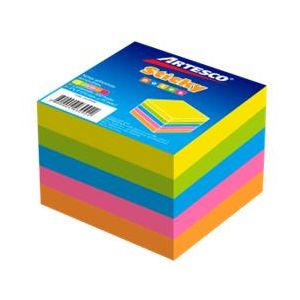 POST-IT ARTESCO 3X3 PAQX5 COLORES NEON 654 100H