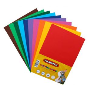 CARTUL. PASSOLA IRIS A3 150GR X 10 COLORES
