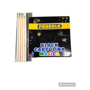 BLOCK CARTUL. MAGICA PASSOLA 125 HJS + 5PUNZON