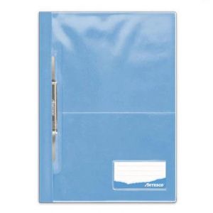 FOLDER ARTESCO DURAMAX C/TRANSPARENTE T/O CELESTE