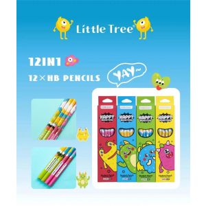LAPICES LITTLE TREE MONTERS HB X12 UND MG111255-E
