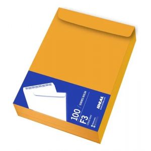 SOBRE IDEAL MANILA BOND F-3 75GR X 100