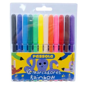 MARC PASSOLA RAINBOW X 12 FINO ESTUCHE PLAST. WT6823-122 PLAS