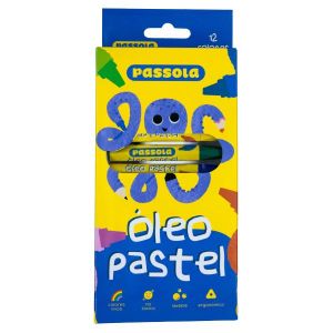 OLEO PASTEL PASSOLA X 12 COLORES