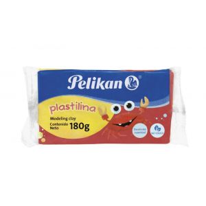 PLASTILINA PELIKAN 180GR ROJA