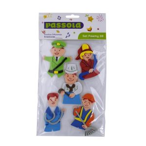 FOAMY PASSOLA FIGURA ADH 3D PROFESIONES