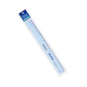 REGLA ARTESCO CRISTAL 20CM AUTOSERVICIO