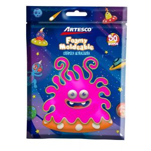 CERAMICA ARTESCO ULTRA LIGERA FUCSIA 50GR / FOAMY MOLD