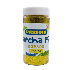 ESCARCHA PASSOLA 250GR DORADO