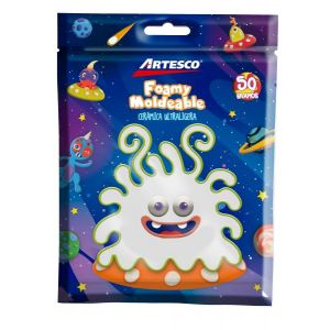 CERAMICA ARTESCO ULTRA LIGERA BLANCO 50GR / FOAMY MOLD