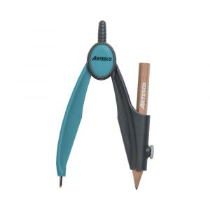 COMPAS ARTESCO PLASTICO C/LAPIZ