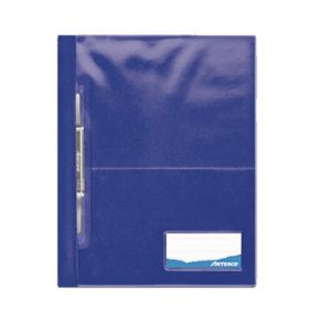 FOLDER ARTESCO DURAMAX C/TRANSPARENTE T/O AZUL OSCURO