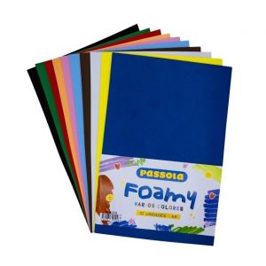 FOAMY PASSOLA A4 V/COLORES X10