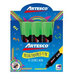 RESALTADOR ARTESCO NEON E-48 VERDE