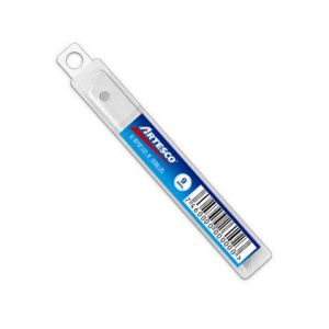 REPUESTO ESTILETE ARTESCO PEQ 9MM X 10 UND