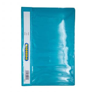 FOLDER PASSOLA C/TRANSP T/O TURQUESA