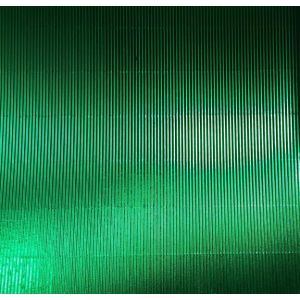 CARTUL. CORRUGADA 50X70CM METALIZA VERDE OSCURO