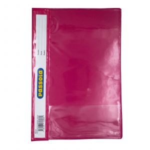 FOLDER PASSOLA C/TRANSP T/O FUCSIA